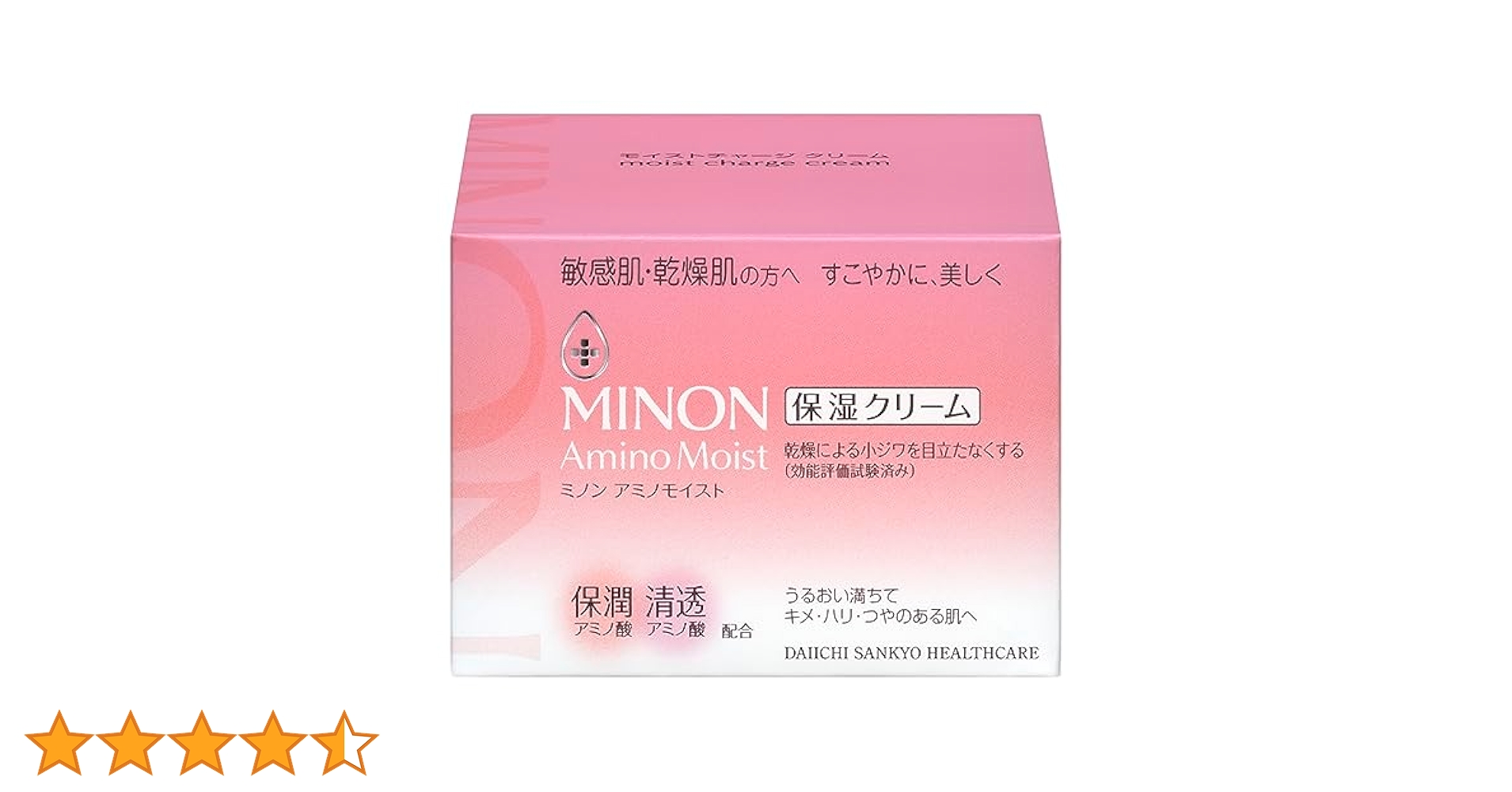 ミノン　アミノモイスト　モイストチャージクリーム　保湿クリーム40g×6個セット Amazon | MINON(ミノン) アミノモイスト モイストチャージ